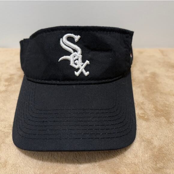 Chicago White Sox Team MLB OG Sports Black Adjustable Sun Visor - Picture 1 of 6
